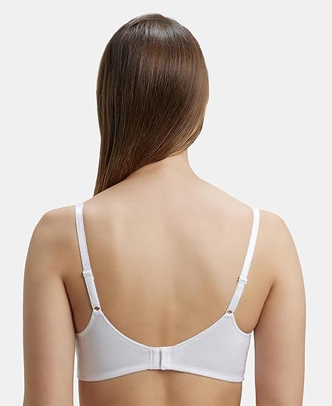 Jockey 1615 Women’s Everyday Wirefree Cotton Bra – Full Coverage & Soft Adjustable Straps